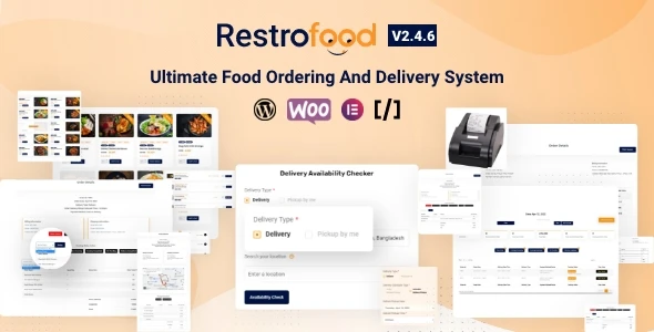 RestroFood | Online Food Ordering & Delivery WordPress Plugin