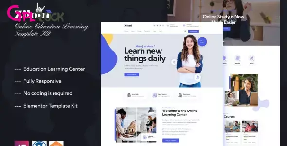 Zilom – Online Education Learning Elementor Template Kit