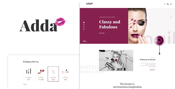 Adda – Blog & Fashion WordPress Theme