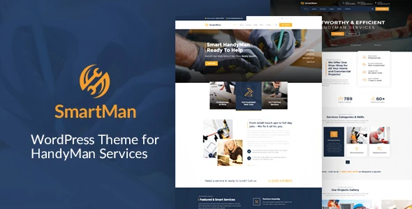 Smartman – WordPress Theme For Handyman Service
